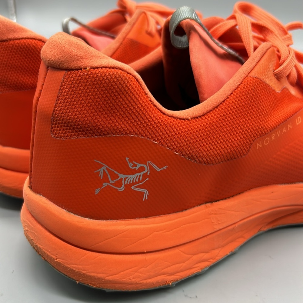 Arc’teryx Norvan LD 2 Trail Running Shoes Vibram Soles Orange 7.5 - Picture 5 of 8